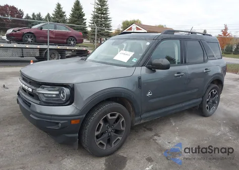 2021 Ford Bronco Sport Outer Banks from USA, damaged, VIN 3FMCR9C6XMRB21756